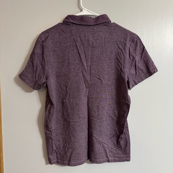 Ted Baker London Purple Polo Shirt Short Sleeve Size 4 Small - Picture 2 of 10